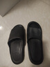 【踩屎感居家拖鞋】浴室男女拖鞋轻便防滑居家凉拖鞋鞋子男 黑色 40-41 实拍图