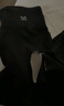 猫人【加肥加大】含山羊绒蚕丝女士保暖裤女高腰大码秋裤打底裤黑6XL 实拍图