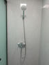 九牧（JOMOO） 淋浴花洒套装卫浴精铜混水阀淋浴龙头简易淋浴器手持花洒喷头 B款套装（配五档大喷头S175015） 实拍图