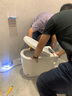 九牧（JOMOO）不锈钢金属冷热进水马桶热水器软管60cm H5688-060101C-1 实拍图
