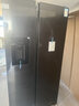达米尼525双开门对开门大容量一级能效风冷无霜变温超薄家用自动制冰冰箱一体机零嵌入式冰箱 BCD-525WKDBZ(C)皇家黑 实拍图