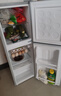 新飞 （Frestec）小冰箱迷你小型家用家电冷藏冷冻宿舍出租房办公室双开门二门电冰箱一级能效节能省电 90L银【一级能效+行业爆款】 实拍图