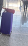 班哲尼 拉杆箱旅行箱保护套弹力行李箱套防尘雨罩加厚耐磨托运套 紫色适用30英寸31英寸32英寸拉杆箱 实拍图