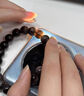 蔓笙手串男盘玩黑曜石手链男士潮流时尚简约学生手环百搭男生手把件 12mm 实拍图