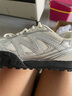 骆驼（CAMEL）开学穿搭好物流光运动板鞋女网面透气芭蕾德训防滑休闲薄底平底鞋 K25B097006，银/象牙白，女 35 实拍图