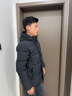 俞兆林中老年人羽绒服男装冬季男士保暖加厚爸爸羽绒服连帽外套爷爷装 灰色 2XL (建议140-160斤) 实拍图