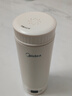 美的（Midea）电热水杯加热电热水壶保温烧水杯 350ml迷你便携式旅行出差 智能恒温 316L不锈钢无异味MK-DB35X22 实拍图