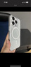 亿色适用iPhone15pro手机壳苹果15pro保护套磁吸超薄硅胶镜头全包透明防摔气囊软壳magsafe充电男女款 实拍图