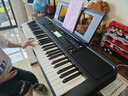 雅马哈电子琴PSR-E383/F52/283成人初学61键儿童教学便携智能考级373 升级款PSR-E383标配+Z架全套配件 实拍图