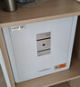 艾谱（AIPU）智能保管箱  小型密码指纹锁保险柜家用办公保险箱 防撬储物箱远程报警WIFI 灵动2代 【焕新升级】高45CM白 指纹密码+远程开门 实拍图