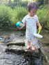 马丁兄弟宝宝洗澡玩具雨伞花洒浴室戏水玩具花洒桶喷水转转乐 实拍图