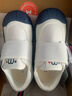 牧童幼儿园鞋春秋款室内鞋男童防撞学步鞋女宝宝小白鞋 海军蓝1 30 实拍图