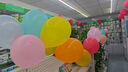 青苇 圆形彩色气球100只儿童生日装饰生日场景布置求婚表白装饰含气筒 实拍图