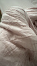 蚕花娘娘（SILKUEEN） 蚕丝被100%桑蚕丝空调被60支全棉春秋被芯四季二合一子母被被子 200*230cm白色 夏款（蚕丝净重1斤） 实拍图