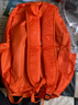 骆驼轻便双肩背包骑行背包男纯色折叠包户外运动休闲旅行登山包女 橙色，133DB02006A 16L 实拍图