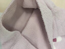 戴维贝拉（DAVE＆BELLA）小童毛衣男童上衣雪尼尔半边绒女童衣服儿童针织衫春秋宝宝套头衫 紫粉色 100 cm（建议身高90-100cm） 实拍图