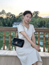 CinvaiKrose通勤包包女包2025年新款斜挎包女士单肩菱格链条包生日礼物送女友 黑色Black【小号】送女友老婆走心 实拍图