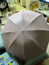 天堂 防紫外线晴雨伞三折黑胶防晒太阳伞遮阳伞57*8骨 银杏粉色 实拍图