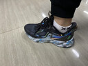 特步（XTEP）减震旋科技8代男鞋运动鞋男秋季潮流网面飞织透气回弹休闲跑步鞋 主推-黑兰-减震旋8代-门店专柜款 42 实拍图