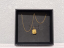 潮宏基 碎碎冰5G黄金项链女足金套链时尚高级感送女友生日礼物 计价 5g 链长约42cm+延长链 实拍图