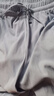 真维斯女装休闲冰丝裤束脚抽绳时尚垂感弹力夏季新款长裤子JRP B款 JR-32-251002-雾霾蓝8501 L 170/92A 实拍图
