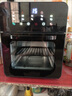 荣事达空气炸锅烤箱家庭用微波炉烘烤一体机智能触屏多功能电炸锅透明可视不用翻面大容量电烤箱三合一 黑色【智能触屏+多层烘烤+可视窗口】 10L 实拍图