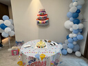 多美忆生日地飘气球架子1对13球立柱生日道具落地装饰引地飘场景布置 实拍图