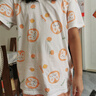 红豆儿童睡衣纯棉夏季薄款空调服男女童短袖套装中大童家居服3318 160 实拍图