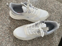 回力男鞋男士运动鞋2025秋冬季新款小白鞋软底跑步休闲鞋子 白/灰 45 实拍图