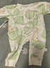2件婴儿连体衣纯棉新生儿宝宝哈衣外出爬服春秋无骨打底内衣睡衣 两件装-(树熊兔+绿甜梨) 66cm 实拍图
