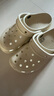 卡骆驰（CROCS）经典云朵老爹鞋洞洞鞋时尚百搭女鞋拖鞋一脚蹬|206750 石英粉-6UR(含智必星) 34 (210mm) 实拍图