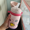 babycare儿童保温杯婴儿宝宝学饮吸管水杯水壶不锈钢保温杯上学450ml 实拍图