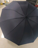 天堂伞加大号超大雨伞男女三人10骨黑胶防晒遮阳伞广告伞企业定制logo伞 【10骨黑胶防晒升级款】蓝灰色 实拍图