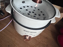 火锅专用锅电火锅电煮锅电蒸锅多功能一体电热锅多功能一锅多用蒸煮鸳鸯锅家用 加厚防烫20CM【适1人】2.0L+食品级蒸笼 正品国货【煮饭/炒菜/火锅】三档大火力 实拍图
