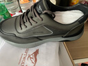 七匹狼鞋子男休闲鞋秋季高端真皮运动鞋男士皮鞋防臭软底牛皮透气男鞋子 灰色 3285 （真皮） 40 （=运动鞋41码） 实拍图