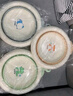 十月结晶婴儿洗脸盆新生儿脸盆儿童宝宝折叠盆洗屁屁盆可挂3只 实拍图