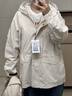 诺诗兰（NORTHLAND）【胡杨林2.0】户外女士防风防泼三合一冲锋衣徒步登山服外套 实拍图