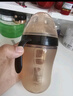 kamidi断奶奶瓶仿母乳硅胶奶瓶新生儿吸管奶瓶防胀气耐摔戒奶奶瓶 250ML【Y孔+Y孔奶嘴】 8月以上 实拍图