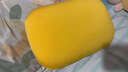 卡莱茵记忆棉小枕头抱枕午睡小枕头办公室抱枕午休神器迷你面包趴睡枕 单只 冰丝柠檬黄 34*24*10 实拍图