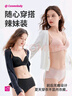 都市丽人软尺码隐形内衣女文胸光面无痕舒适薄款透气小胸聚拢胸罩2B4X16 实拍图