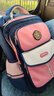巴布豆（BOBDOG）小学生书包男孩护脊女生儿童一年级2-3-6年级背负防泼水男童女孩 西瓜粉 4332大号【赠运费险】 实拍图
