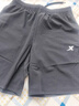 特步短裤男五分裤夏装新款宽松运动裤透气速干裤跑步健身男裤子 珍珠灰-0207 XL 实拍图