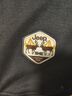 吉普（JEEP）长袖T恤男士秋冬季polo宽松休闲打底衫衣服男装 黑色加绒 XL 实拍图
