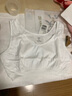 AB内衣纯棉女士小背心 薄款中老年宽松大码胸罩老奶奶文胸白色 S902 白色 L (160/90) 实拍图