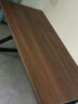 瑶颖电脑桌电竞桌办公桌书桌台式家用钢木桌学习桌写字桌卧室长条桌子 140*60CM【18MM实木芯】古典胡桃 实拍图