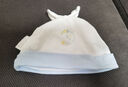 全棉时代婴儿帽子宝宝儿童纯棉帽子遮阳新生儿胎帽防风防晒帽 星月梦境 36cm-38cm 实拍图