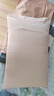 京东京造 60支长绒棉轻奢贡缎枕套 100%纯棉枕头套 48x74cm 一对装 杏仁糖 实拍图