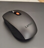联想（Lenovo）无线蓝牙双模鼠标 便携办公鼠标 人体工程学设计 适用台式机一体机笔记本平板Howard风暴灰 实拍图