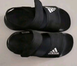阿迪达斯 （adidas）童鞋露脚趾儿童凉鞋夏季款男童女童魔术贴软底小大童沙滩鞋GW0344 GW0344 黑 33 码/1uk/脚长20cm 实拍图