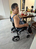 护卫神电动轮椅车老人轻便折叠旅行代步无刷智能全自动小金刚W76003 【5】遥控款/6.6安锂电/省力电助推/约12公里 搭载“专利防翻系统”/无刷电机/电磁刹车/四重减震 实拍图